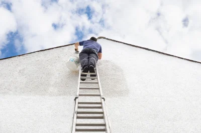 Peinture extérieure à Moncheaux — façades et ravalement